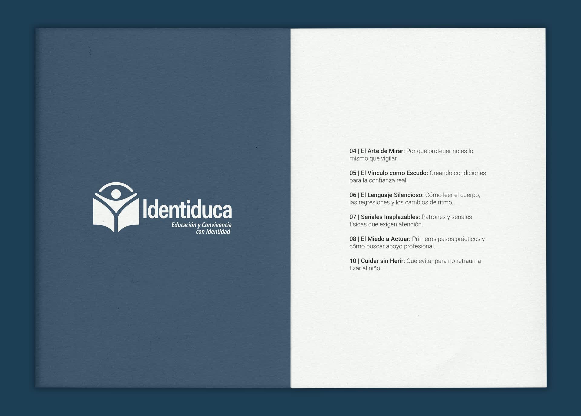 Identiduca zine — páginas interiores